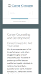 Mobile Screenshot of careerconceptsinc.org
