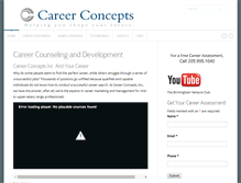 Tablet Screenshot of careerconceptsinc.org